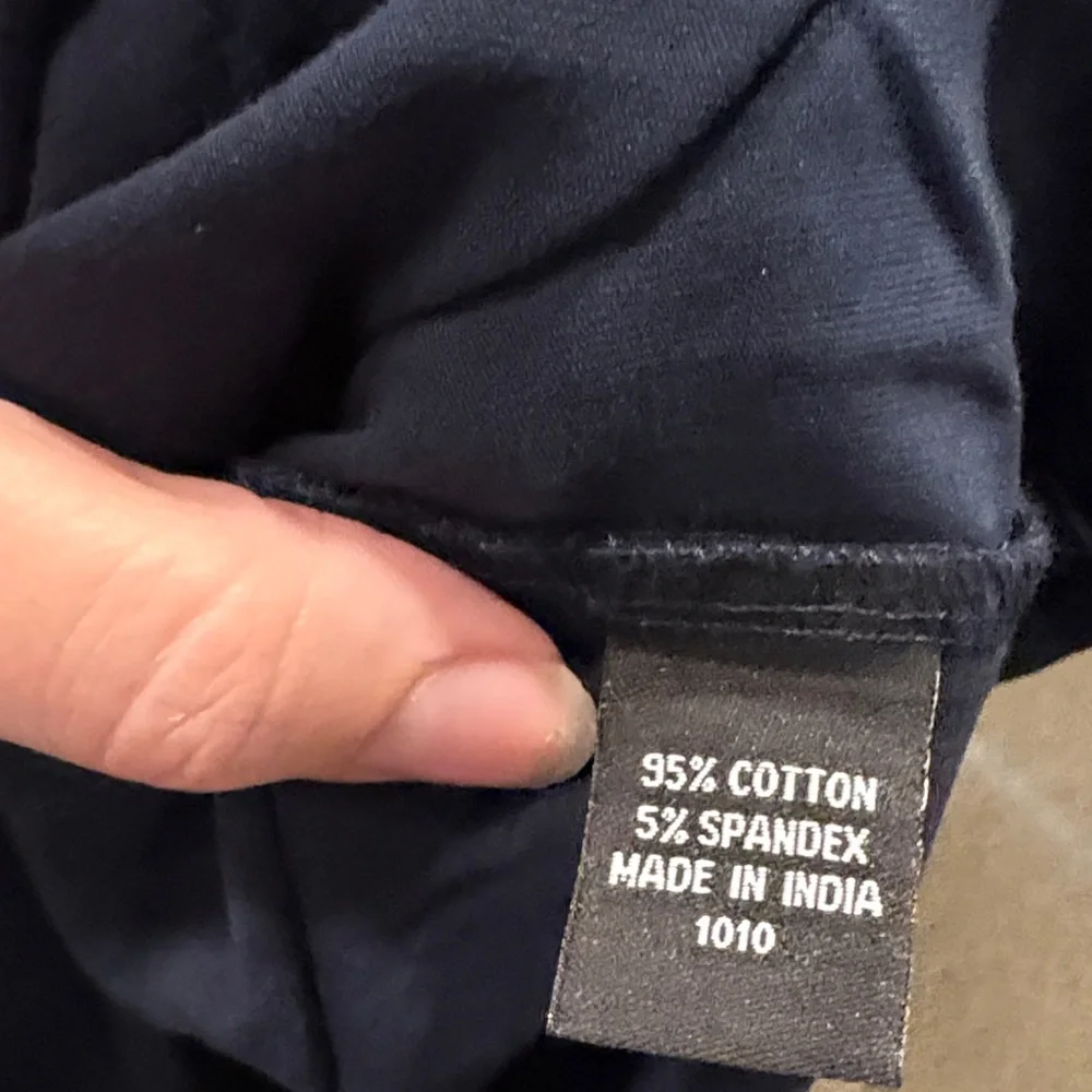 🔥2/$10 3/$12 Men's 3xl Navy Polo Shirt - Picture 6 of 7